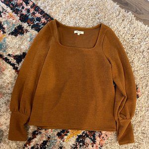 Burnt Orange Longsleeve Top